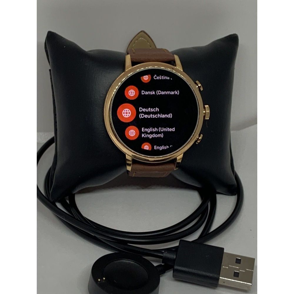 Fossil Gen 4 Authentic Digital Dial Smart Watch Custom Band FTW6018 QT769
